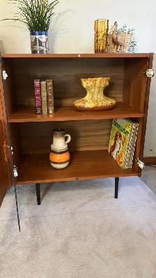 Mid century. TEAK TECK. Crédence, bahut disques vinyles, bar, bi - Photo 9