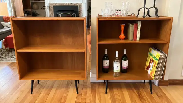 Mid century. TEAK TECK. 2 disponibles. Buffet, bibliothèque, bah - Photo 7