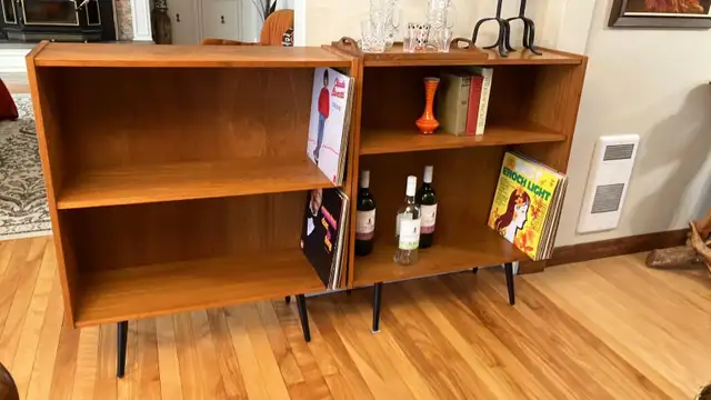 Mid century. TEAK TECK. 2 disponibles. Buffet, bibliothèque, bah - Photo 8