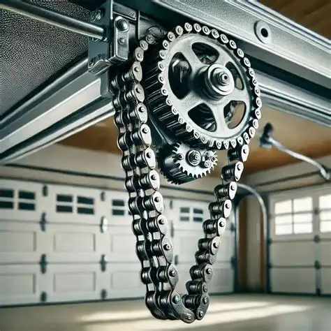 Garage Chain Drive Open