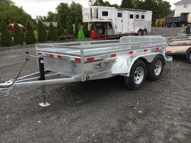 plateforme/remorques galvanisees (du fabricant) 418-486-2838 - Photo 4