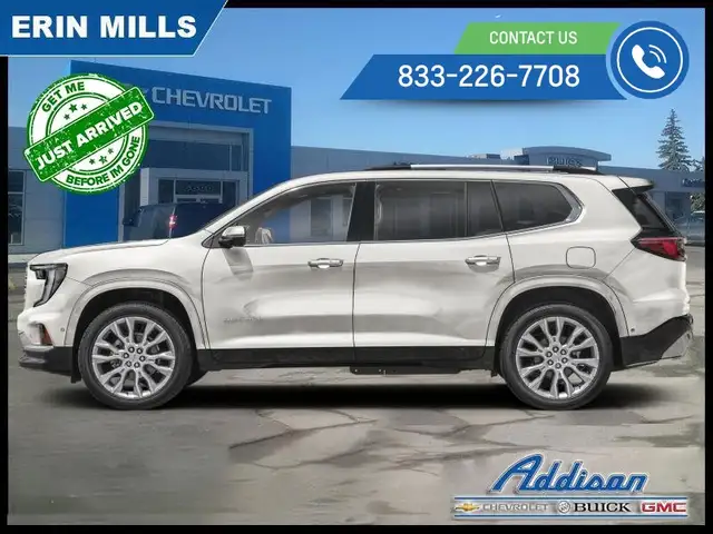 2026 GMC Acadia Denali Luxury Package - Sunroof