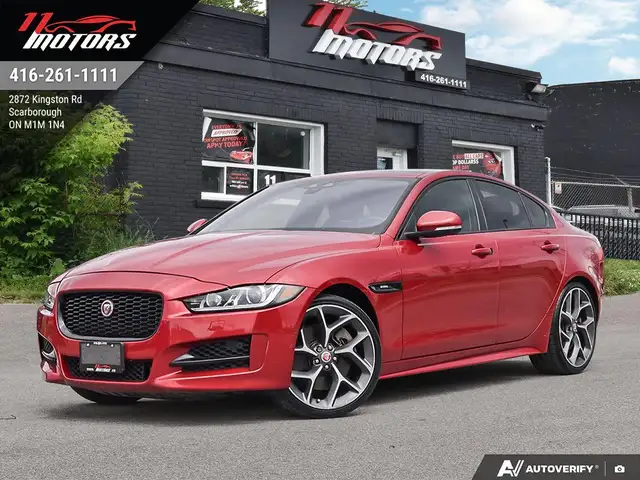 2017 Jaguar XE 4dr Sdn V6 SC R-Sport | LOADED | LOW KMS | NO ACC