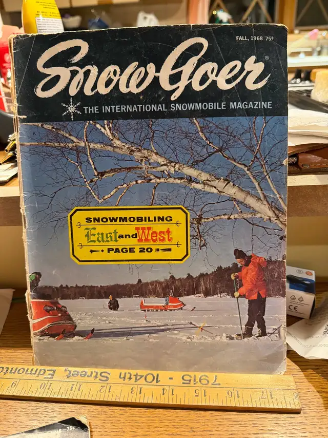 Vintage Snowmobile Snow Goer Magazines 1968 / 1969 - Photo 3