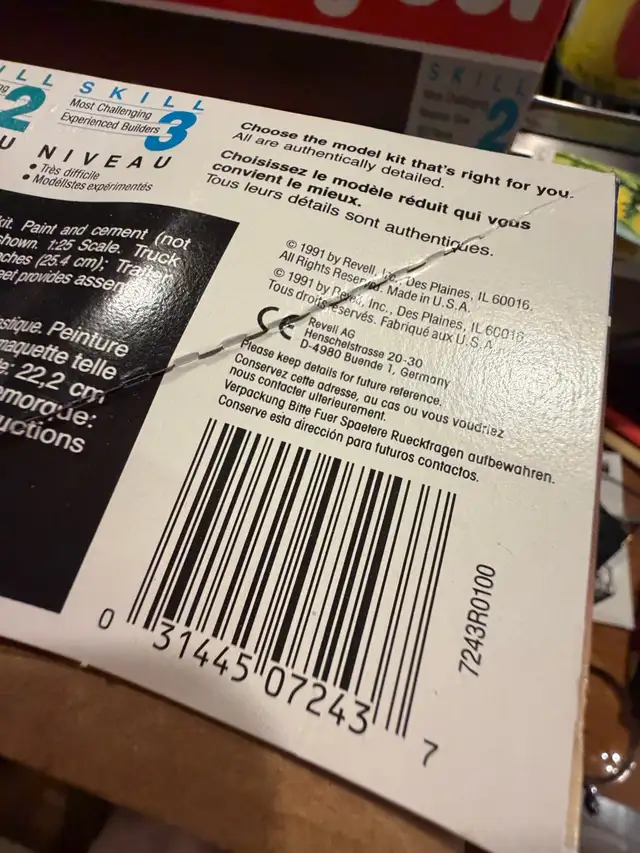 Vintage Revell 1991 Fishing Truck Boat Models - Photo 3