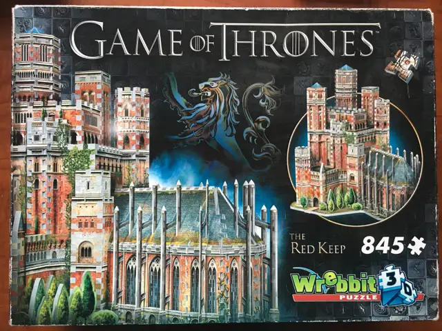 Wrebbit, puzzles 3D (10 CT) – 845 @ 910 pièces (noIX)