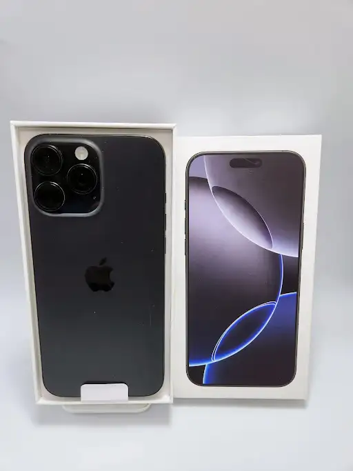 iPhone 16ProMax 256gb Black 91%Bh 3 Months Warranty W/Charger