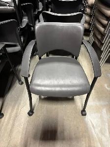 Teknion Amicus Visitor Chair with Mobile Casters-Call us now!