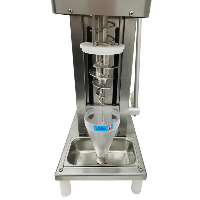 110V Yogurt Ice Cream Mixing Machine 304SS Milkshake 020206 - Photo 2