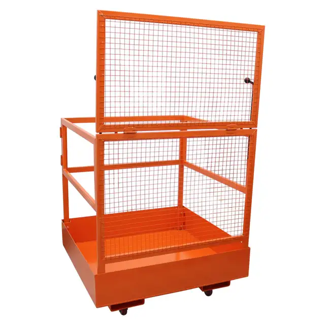 Forklift Safety Cage Work Platform Lift Basket Fence 022404