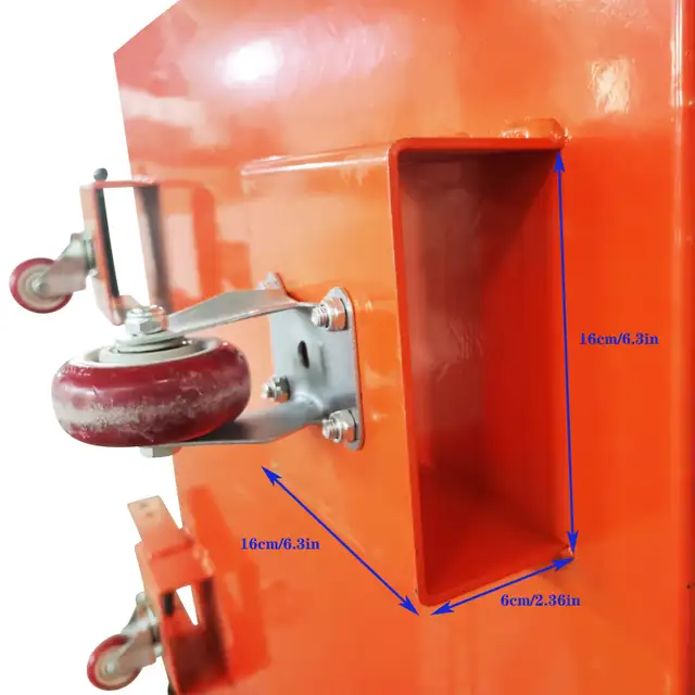 Forklift Safety Cage Work Platform Lift Basket Fence 022404 - Photo 8