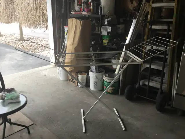 Portable Clothes Drying Rack - Photo 5