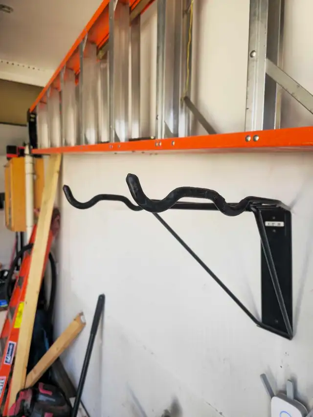 2 bike wall mount