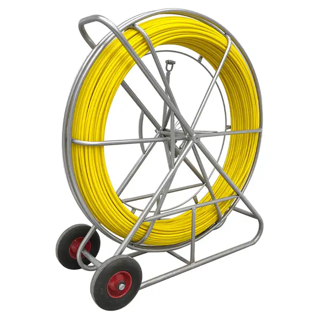 12mm Fish Tape Fiberglass Wire Cable Duct Puller Tool 170553 - Photo 2