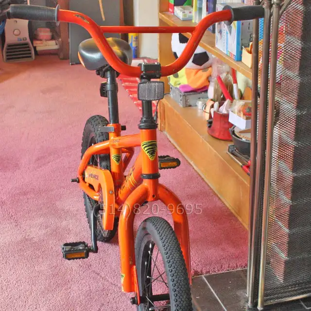 Vélo enfant 14' BMX Norco 4-6 ans QUASI NEUVE AUCUN ROUILLE - Photo 3