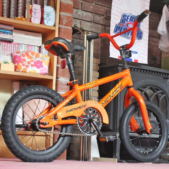 Vélo enfant 14' BMX Norco 4-6 ans QUASI NEUVE AUCUN ROUILLE - Photo 5