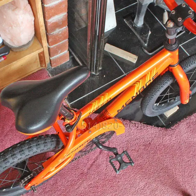 Vélo enfant 14' BMX Norco 4-6 ans QUASI NEUVE AUCUN ROUILLE - Photo 6