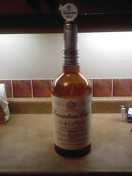 Canadian Club Whiskey Empty Magnum - Photo 3