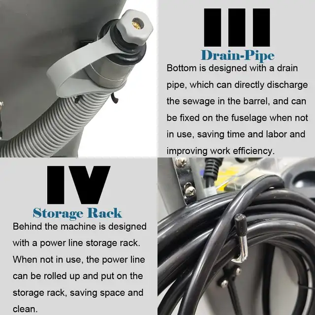 30LCommercial Carpet Extractor Sofa Grinding Machine 1122W053024 - Photo 5