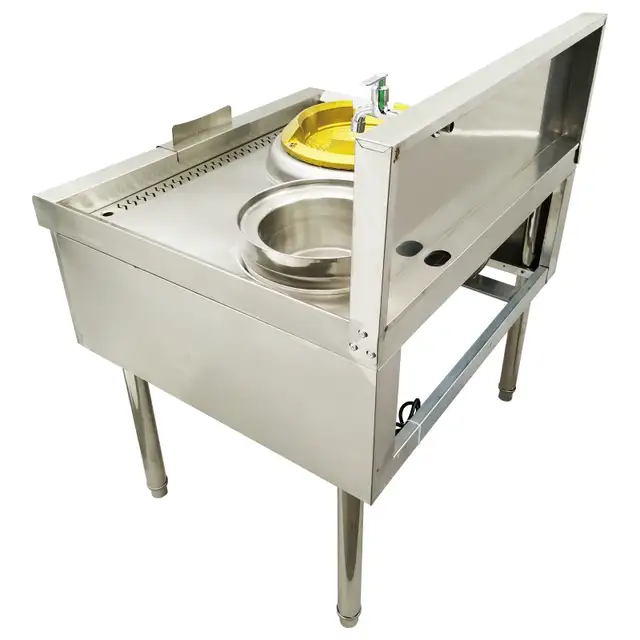 High Fire Stove LPG Gas Burner w/Baffle & Water Basin 053134 - Photo 4