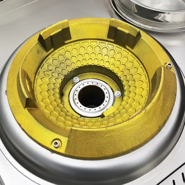 High Fire Stove LPG Gas Burner w/Baffle & Water Basin 053134 - Photo 8