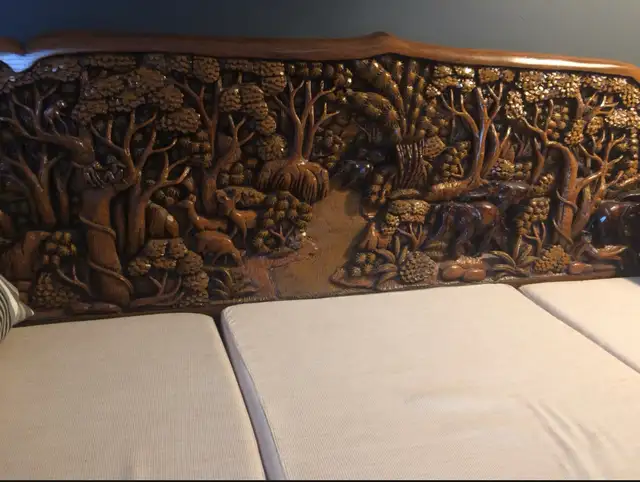 One of a kind, hand carved furniture set from Thialand - Photo 10
