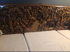 One of a kind, hand carved furniture set from Thialand - Photo 10