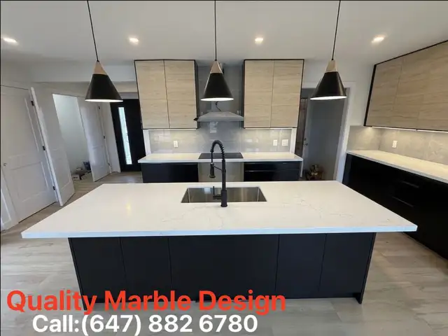 Luxury Marble and Quartz Countertop Installation