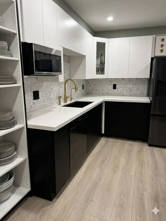 Expert Full Backsplash and Countertop Renovation