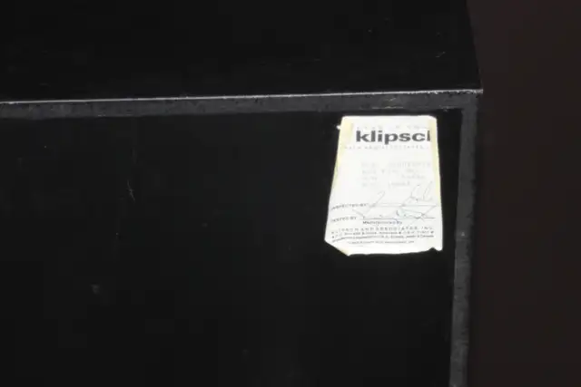 VINTAGE Klipsch KG-3 Speakers - Photo 7