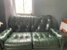 Hancock & Moore genuine leather couch - Photo 2