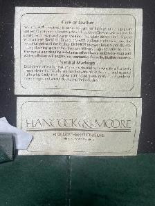 Hancock & Moore genuine leather couch - Photo 3