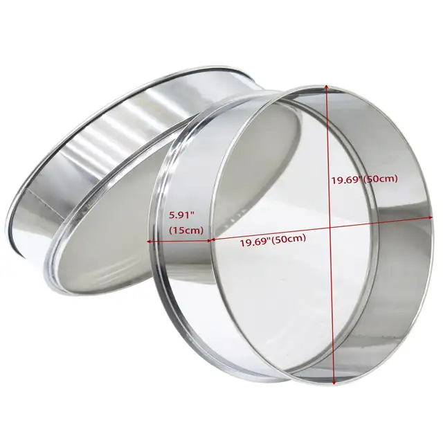 Promotion Powder Sifter Shaker 19.69' Vibrating Sieving 230308 - Photo 8