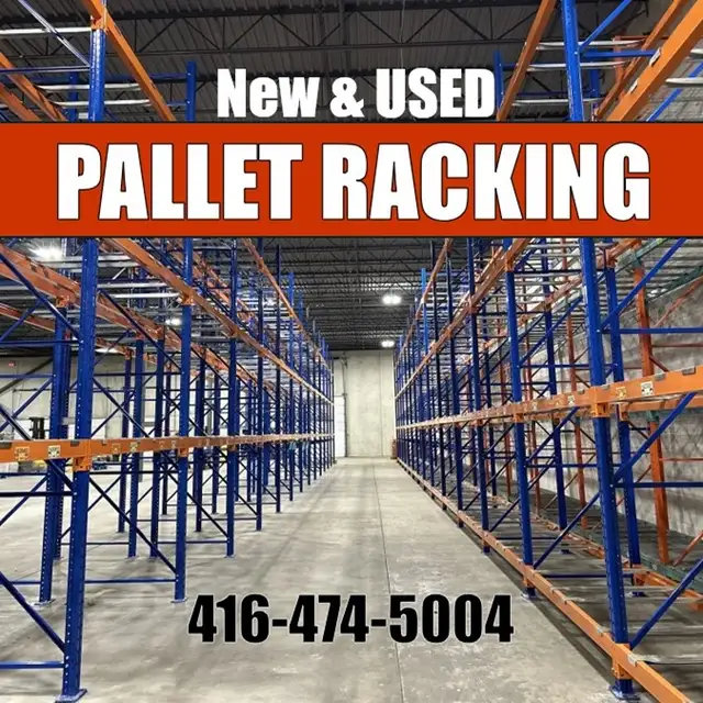NEW and USED Pallet Racking