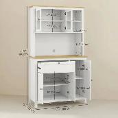 Brand New 5-Door Kitchen Pantry Cabinet Special $459