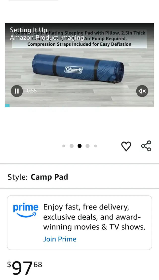 CAMPING MATS ( SELF INFLATING) - Photo 4