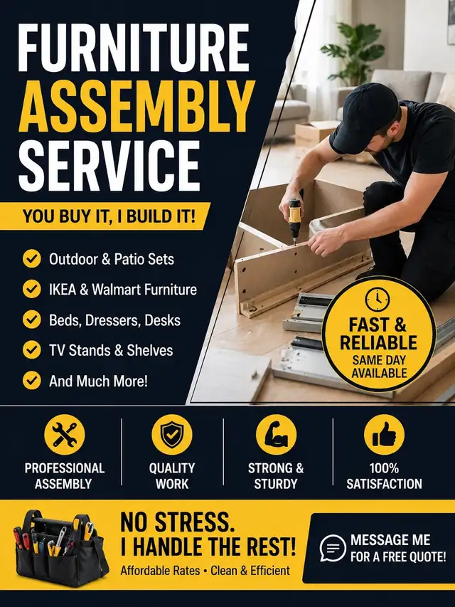 furniture assembly !