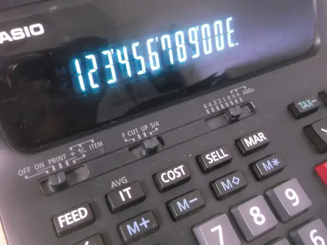 Casio FR-2650TM 12 Digit Retail desktop printing Calculator - Photo 3