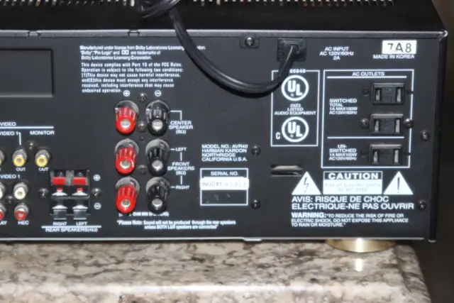 VINTAGE Harman Kardon AVR 40 Receiver - Photo 8