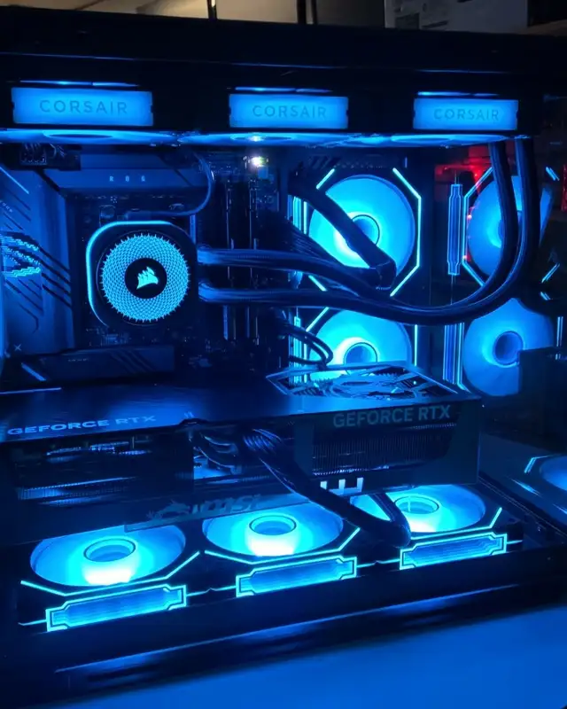 PC GAMING NEUF RTX 5090 AMD Ryzen 7 9800X3D 64GB DDR5 2TB NVMe - Photo 5