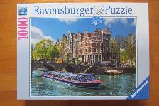 Casse-tête 1000 pièces, Ravensburger, Voyage à Amsterdam