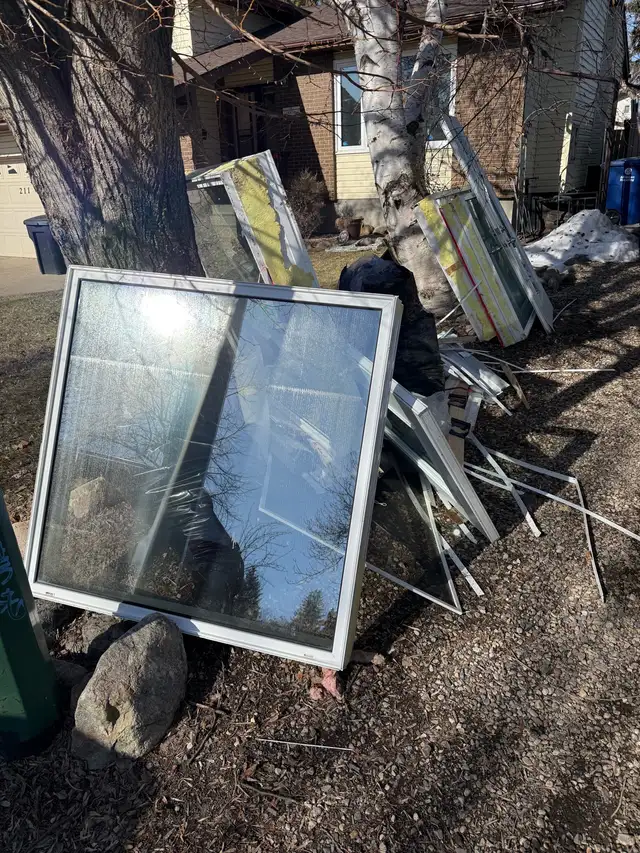 Used windows and doors