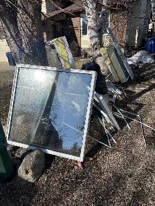 Used windows and doors