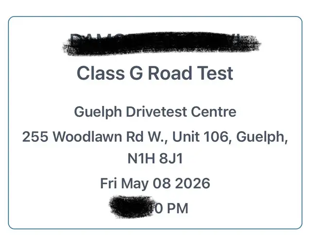 EARLY G-G2 ROAD TEST (G-G2) BOOKING, DRIVE CLASSES - Photo 2