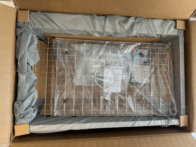 kitchen sink stainless steel 33X22 inches