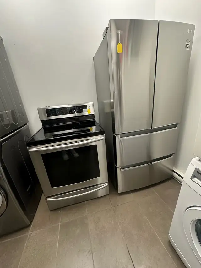 frigo et cuisinière