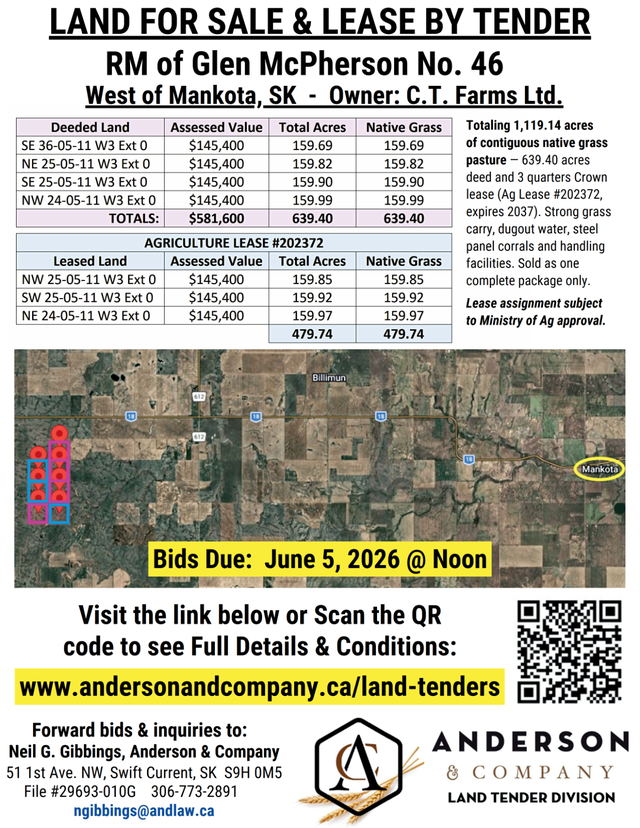 Land for Sale & Lease by Tender -RM of Glen McPherson - Photo 3