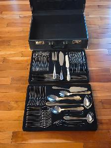 Brand New 76 piece (12 person) German Cutlery Set For Sale!