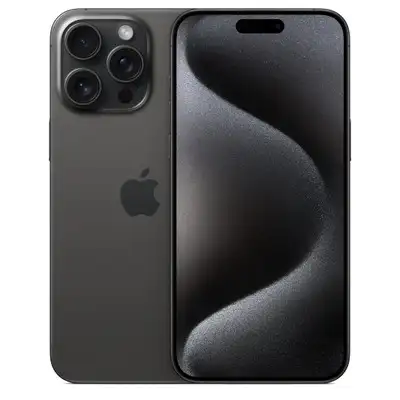 UNLOCKED IPHONE 15 PRO MAX 256GB (BLACK TITANIUM) - $1199  TAX