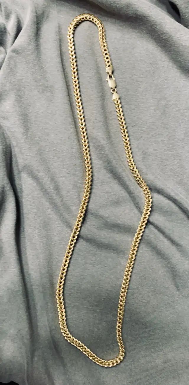 GOLD CHAIN 10K BEAUTIFUL - 43 grams - 30.5cm long - Photo 2